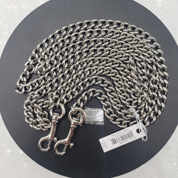 Coach Chic Silvertone CROSSBODY Chain purse replacement strap elegant - Picture 8 of 12